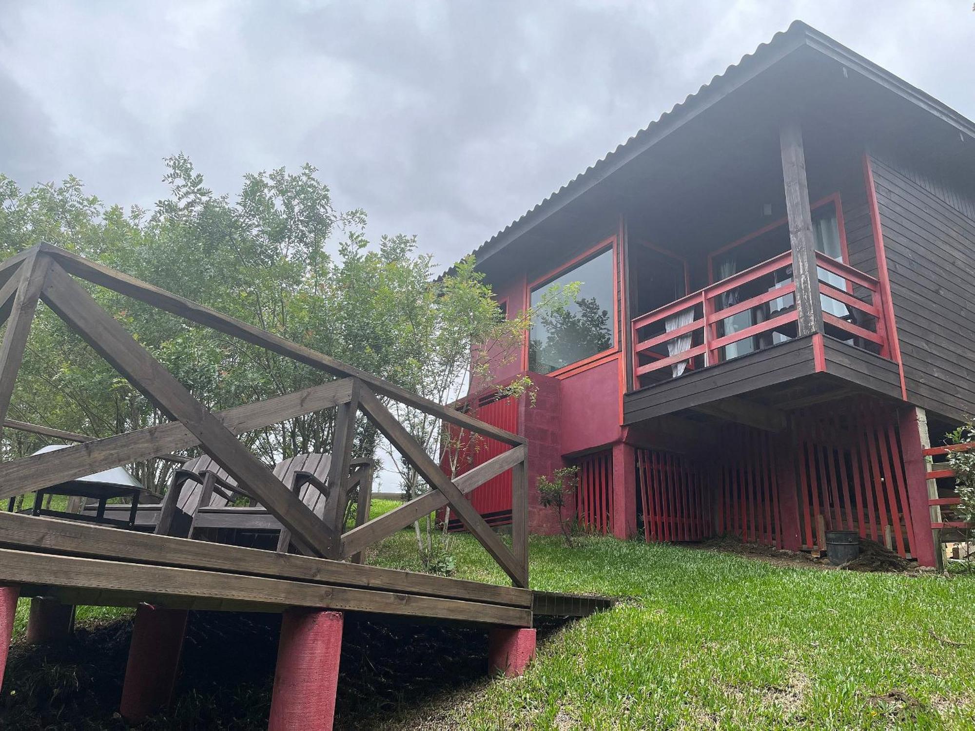 Chales Solar Da Montanha Urubici - Com Hidromassagem Exterior foto