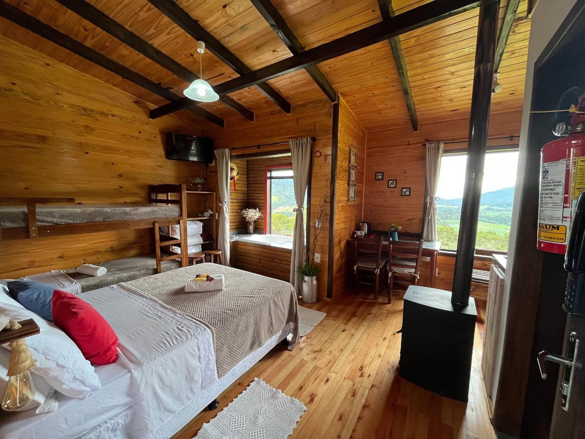 Chales Solar Da Montanha Urubici - Com Hidromassagem Exterior foto