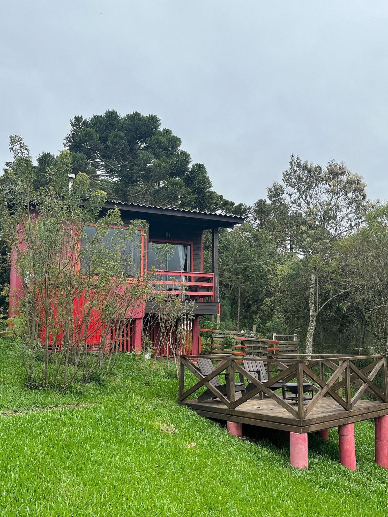 Chales Solar Da Montanha Urubici - Com Hidromassagem Exterior foto