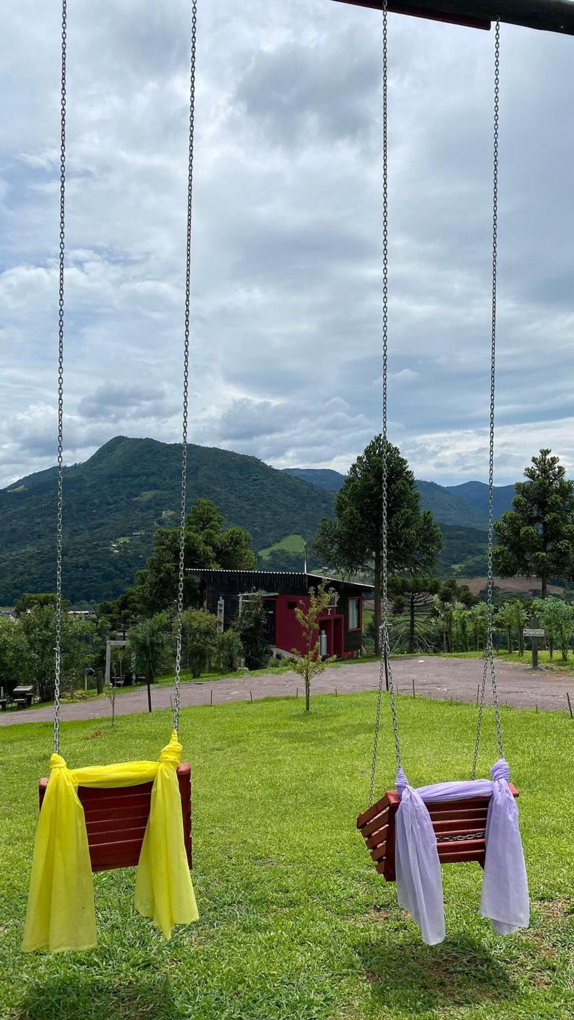 Chales Solar Da Montanha Urubici - Com Hidromassagem Exterior foto