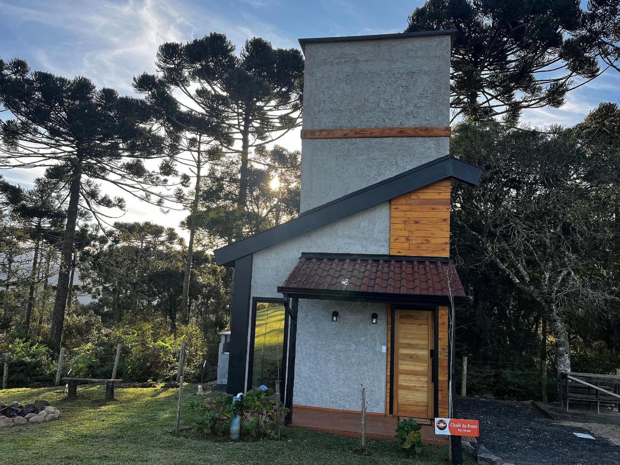 Chales Solar Da Montanha Urubici - Com Hidromassagem Exterior foto